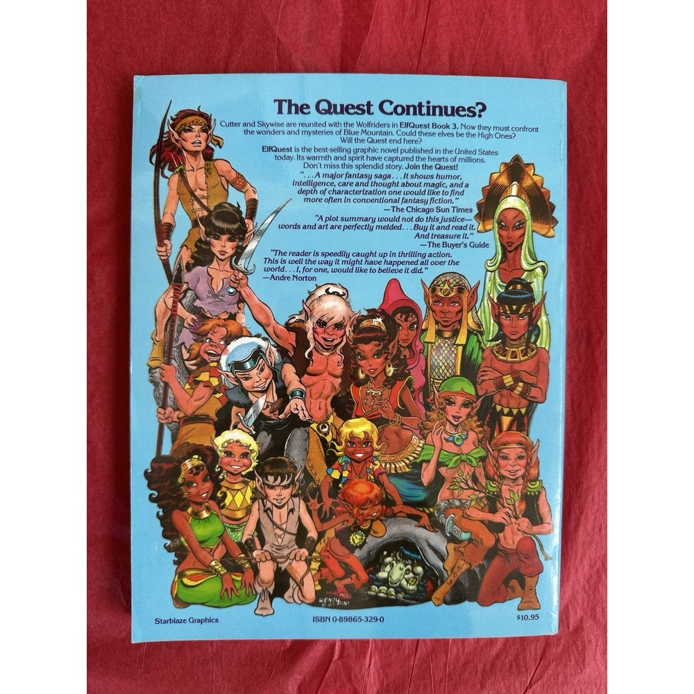 ElfQuest Book 3 | Starblaze Graphics | Wendy & Richard Pini | 1983 | Used - Picture 2 of 8
